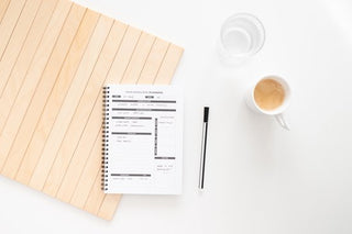 Dagplanner - Donkerblauw - Inkijk exemplaar - Sfeerbeeld - Planbooks