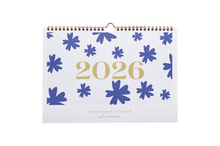 Planbooks - Maandkalender 2026 - Sterren - A4 formaat