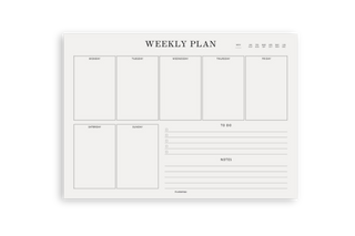 Planbooks - Weekplanner - Notitieblok A4 Formaat
