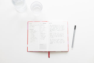 Recepten invulboek - Binnenzijde - Beschreven - Sfeerbeeld - Planbooks