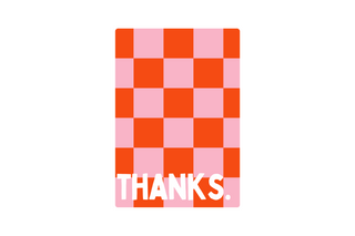 Wenskaart - Thanks - Bedankt - Planbooks