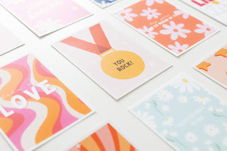 Wenskaarten - Vrolijke mix - Sfeerbeeld - Close up -Planbooks