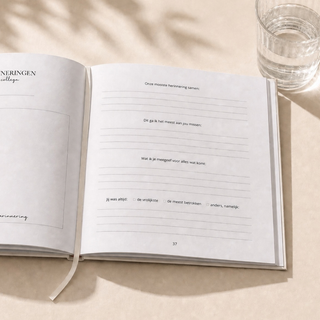 Planbooks - Afscheidsboek - Beige