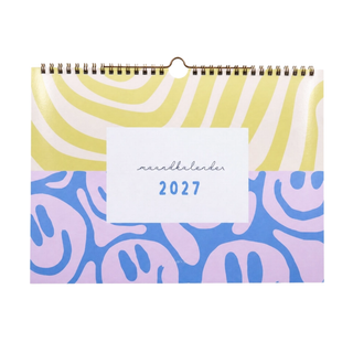 Planbooks - Maandkalender 2027 - Happy - A4 formaat