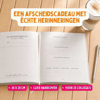 Planbooks - Afscheidsboek - Beige