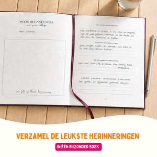 Planbooks - Afscheidsboek - Rood