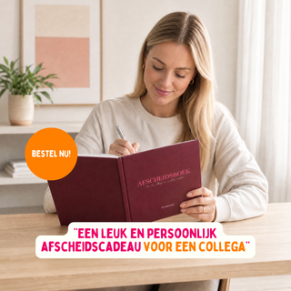 Planbooks - Afscheidsboek - Rood