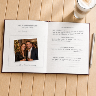 Planbooks - Afscheidsboek - Rood