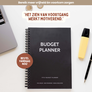 Planbooks - Budget Planner - Donker Blauw