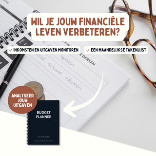 Planbooks - Budget Planner - Donker Blauw