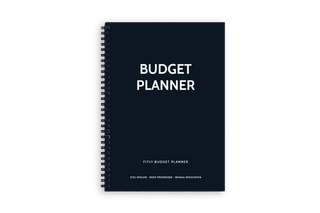 Budget Planner - Donkerblauw - Cover - Planbooks