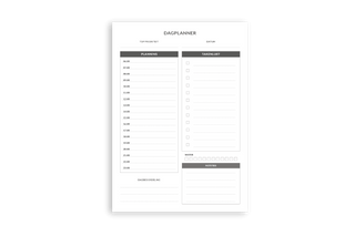 Planbooks - Dagplanner - Notitieblok A5