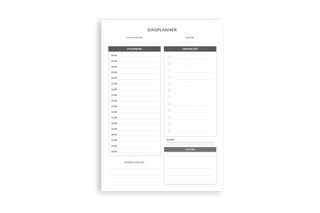 Dagplanner - Notitieblok A5