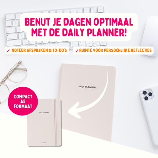 Planbooks - Daily Planner - Hardcover Linnen