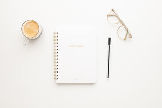 Planbooks - Daily Planner - Softcover, Gouden Spiraalbinding