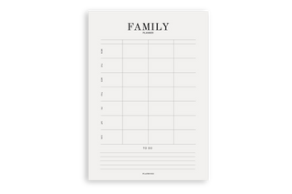 Familieplanner - gezinsplanner - Planbooks - beige - packshot - verticaal 