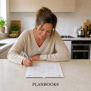 Planbooks - Maandkalender 2027 - Sterren - A4 formaat