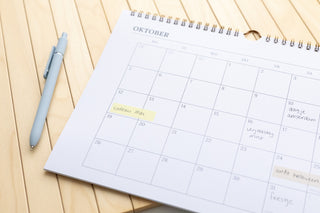 Planbooks - Maandkalender 2026 - Happy - A4 formaat
