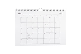 Planbooks - Maandkalender - 2024 - Donker Blauw