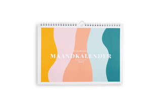 Planbooks - Maandkalender 2024 - Golven