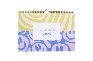 Planbooks - Maandkalender 2026 - Happy - A4 formaat