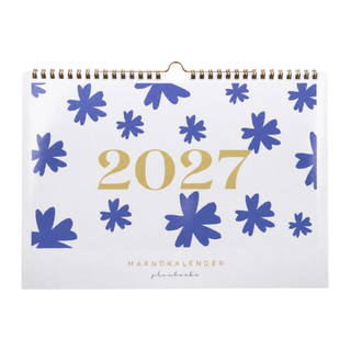 Planbooks - Maandkalender 2027 - Sterren - A4 formaat