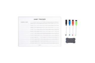 Magnetische Habit Tracker - Maandelijkse weergave