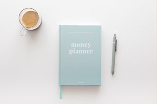 Planbooks - Budgetplanner - Hardcover - A5 Formaat - Pastel Groen