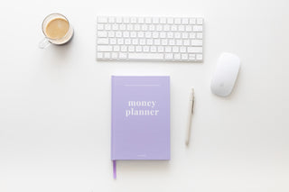 Planbooks - Money Planner - Esthetisch Design - Hardcover, A5 Formaat