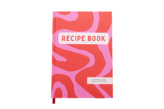 Planbooks - Recepten Verzamelboek, Receptenboek Invulboek - Pastel Roze