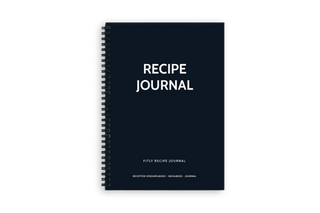 Planbooks - Recipe Journal, Recepten Invulboek - A5 formaat, Donker Blauw