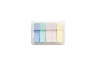 Planbooks - Sticky Notes - Beschrijfbaar, 5 Pastelkleuren