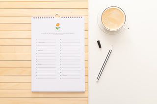 Verjaardagskalender - Bloemen - Sfeerbeeld - November - Planbooks