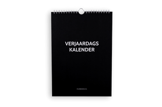 Verjaardagskalender - Donkerblauw - Cover - Planbooks