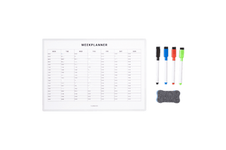 Weekplanner - met uren - Whiteboard - Planbooks