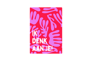 Wenskaart - Ik denk aan je - Planbooks