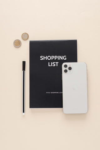Boodschappen planner - Planbooks - Sfeerbeeld - Bovenzijde - Cover