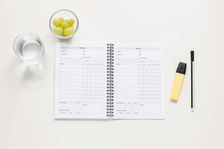 Fitness Journal - Binnenzijde - Donkerblauw - Planbooks 