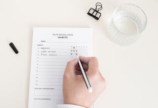 Habit tracker - Planbooks - Beschreven - Pen - Sfeerbeeld 