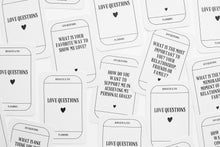 Afbeelding in Gallery-weergave laden, Love questions - Card game
