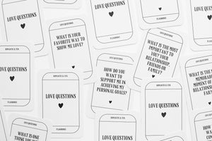 Love questions - Card game