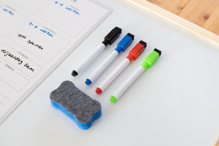 Weekplanner - Whiteboard - Sfeerbeeld - Close up - Markers - Wisser - Planbooks